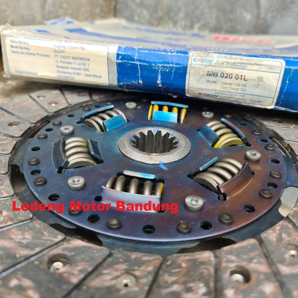 Exedy Clutch Disk Assy Kampas Plat Kopling Canter PS 100 Colt Diesel 304