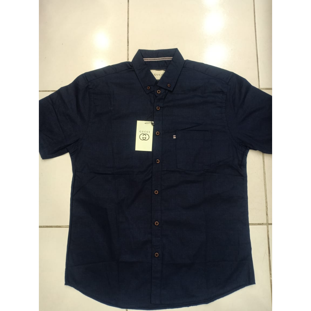 Kemeja Pendek Gucci Pria