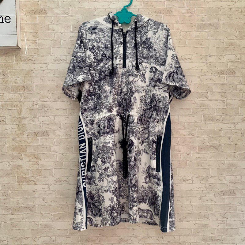 Dress Christian Dior Motif Forest Preloved Murah