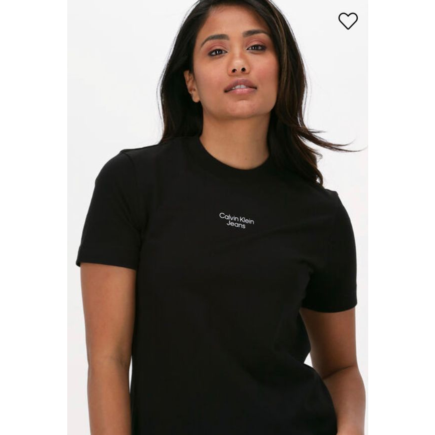 Calvin Klein Jeans Stacked Logo T-Shirt Dress