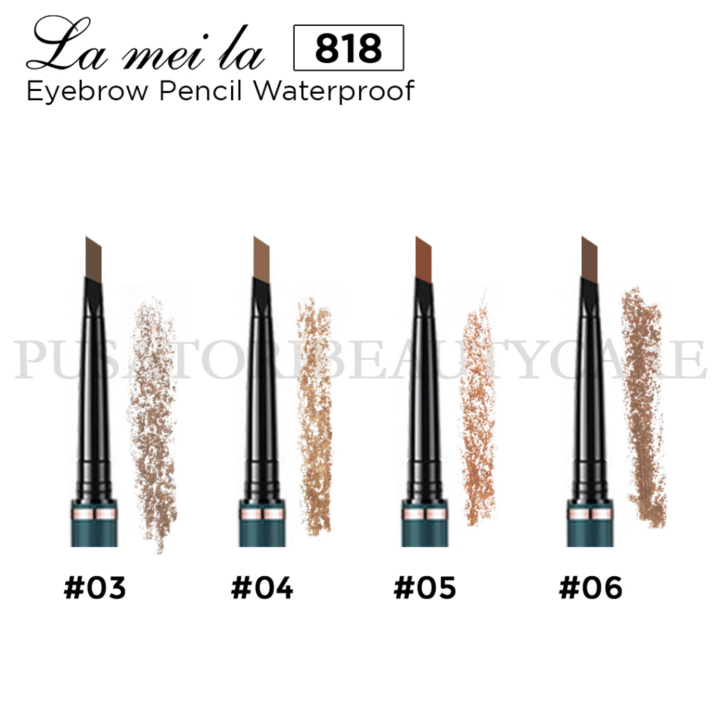 LAMEILA 818 Eyebrow Pencil Waterproof Pinsil alis Anti Air