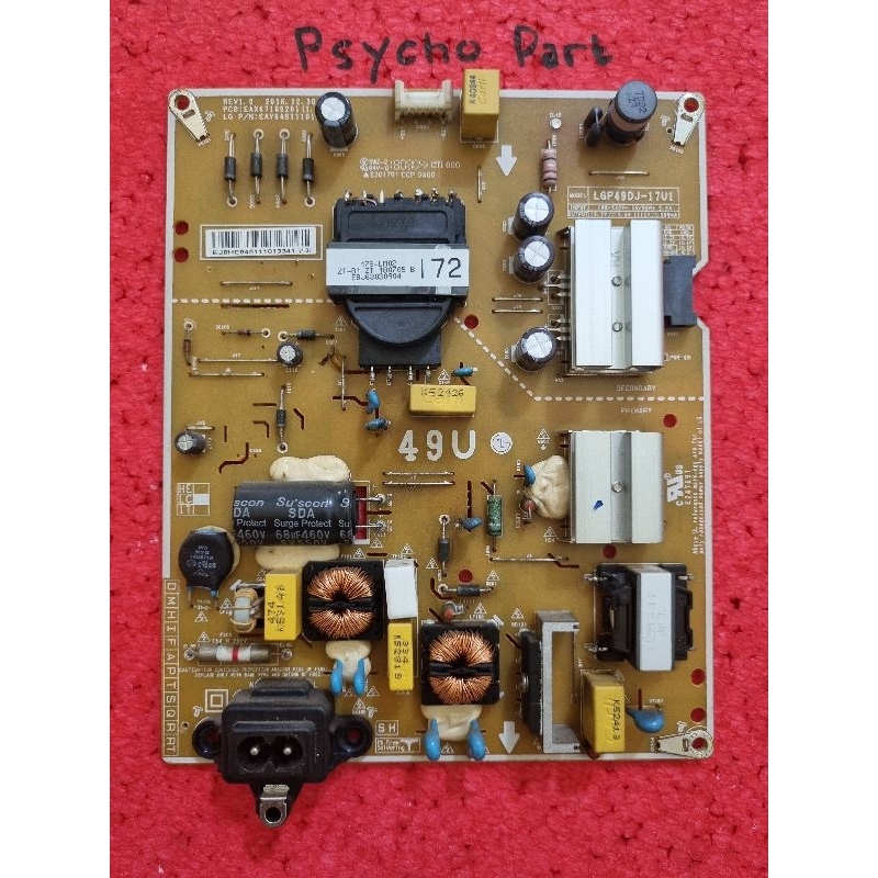 PSU - POWER SUPPLY TV LED LG 49UJ632T - 49UJ632