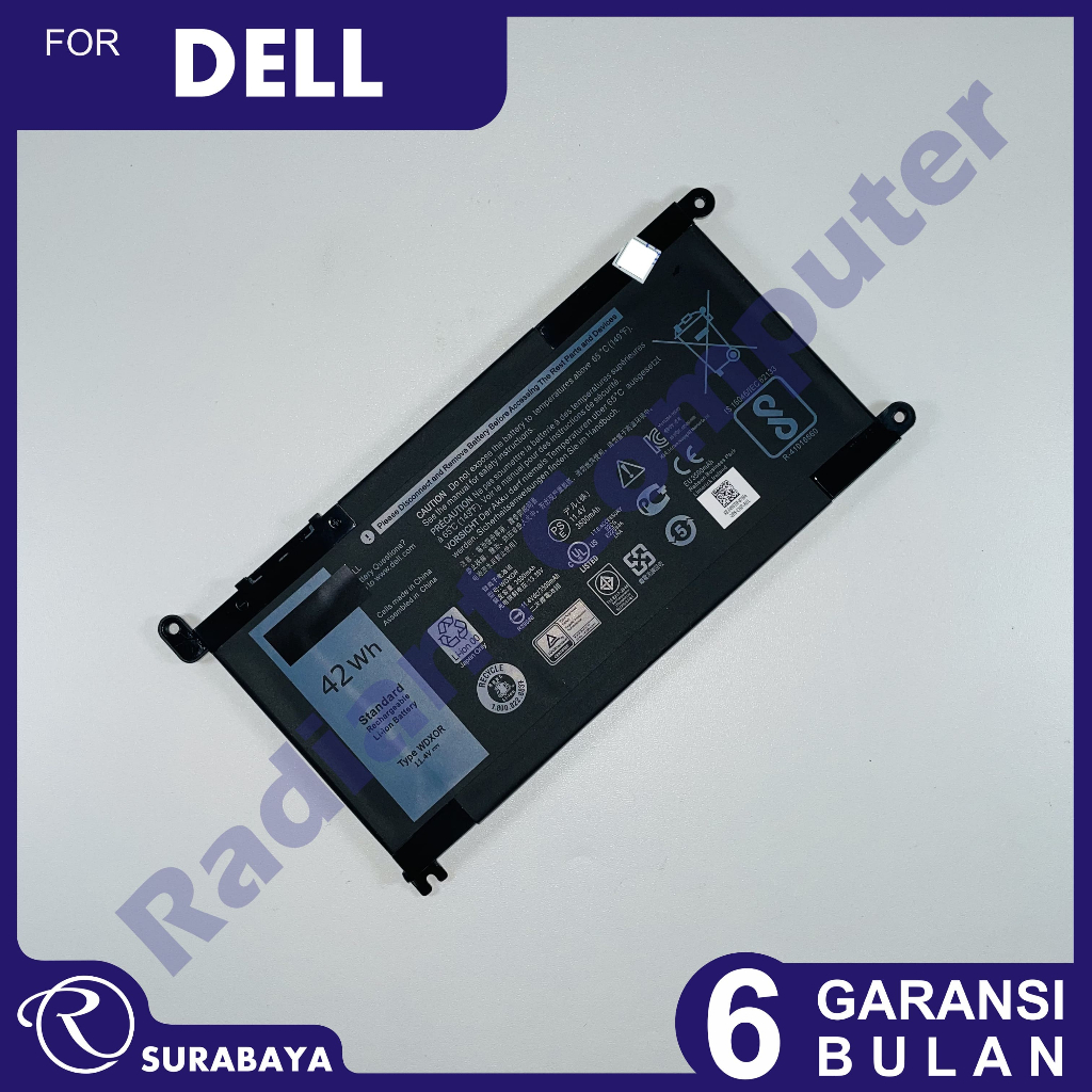 Baterai DELL Inspiron 7560 7569 7570 7573 7579 7580 5770 5775