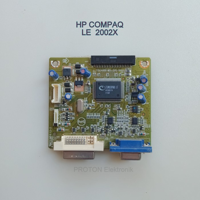Mainboard LCD Monitor HP COMPAQ LE2002X Matherboard 715G4669-M01-0H4K