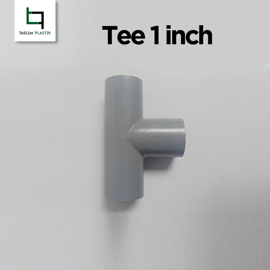 Tee / T / Fitting Sambungan Pipa Paralon 1 inch