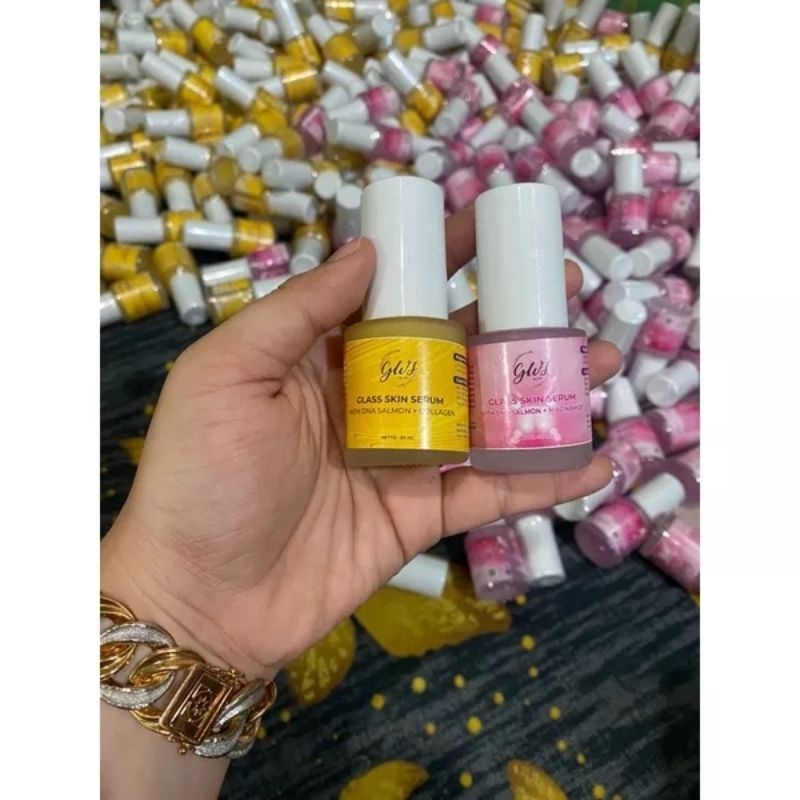 Serum Glass skin GWS GOLD dan Pink