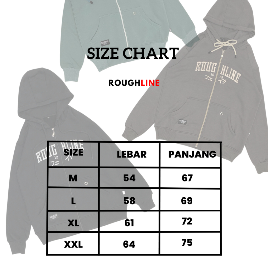 ROUGHLINE Jumpper Sleting Premium High Quality Unisex