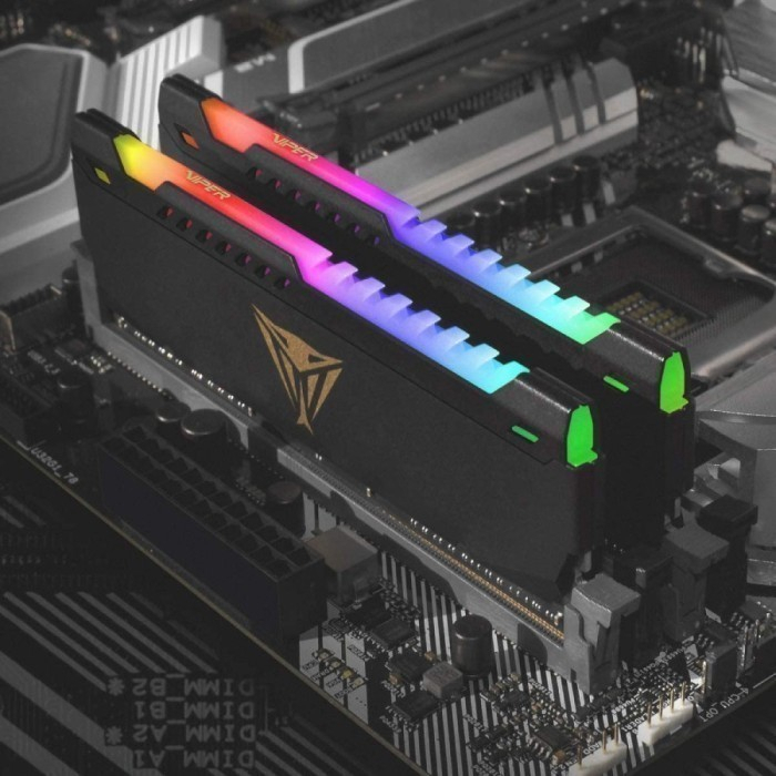 PATRIOT VIPER STEEL RGB DDR4 32GB (2x16GB) 3600MHz Kit PVSR432G360C8K