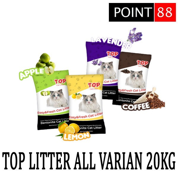 Pasir TOP LITER 20kg ALL VARIAN  (GRAB/GOSEND)