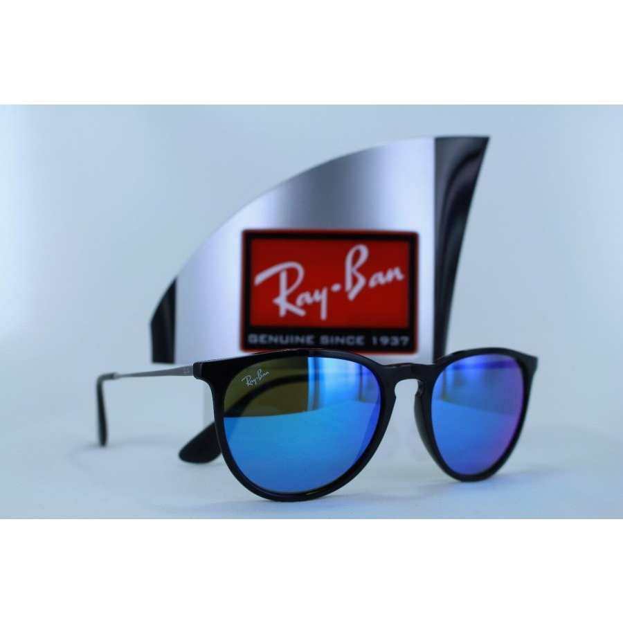 Ray-Ban Sunglasses Erika RB4171 601/55 Black-Blue Original