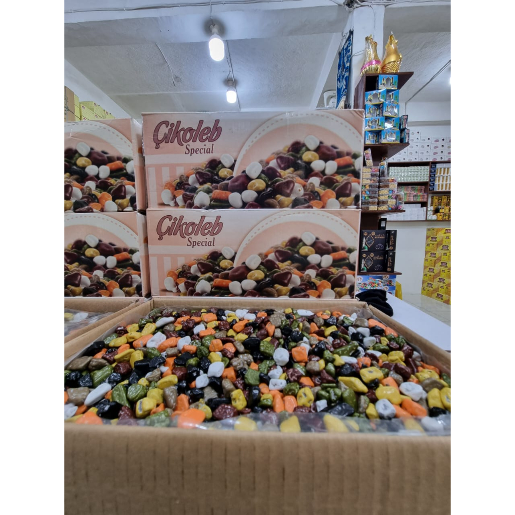 

QH Coklat batu turky 5kg// coklat krikil//oleh oleh haji dan umroh (exp2027)