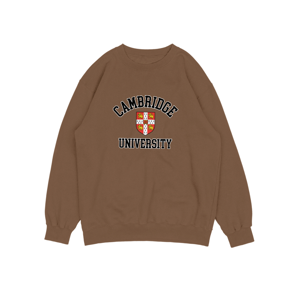 CAMBRIDGE UNIVERSITY  SWEATER CREWNECK PRIA WANITA Size M-XXL