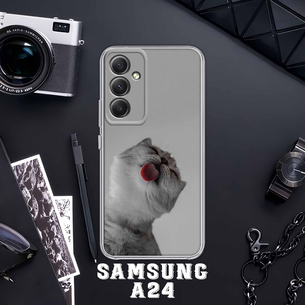 Case Samsung A24 4G 2023 [KITTEN] Casing Samsung A24 NFC TERBARU - Case Hp Samsung A24 - Case Murah 