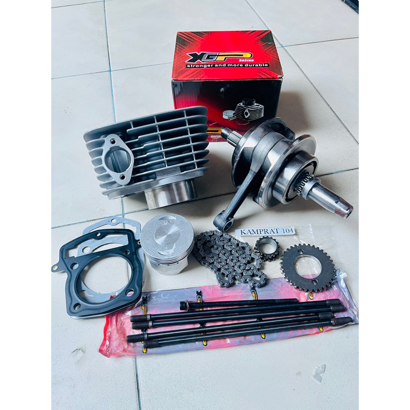 paket bore up 250cc pnp CB GL MP Tiger askruk langkah 70mm crf xiema blok wy250 baut sunduk crf