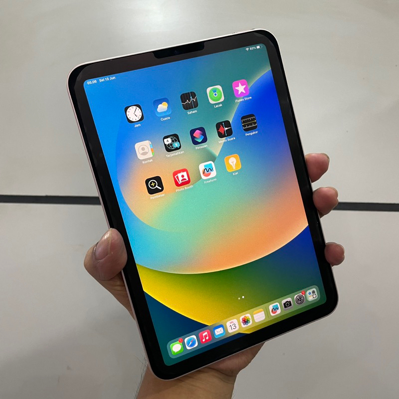 ipad mini 6 64gb wifi only mulus fullset original resmi garansi aktif sampai januari 2024