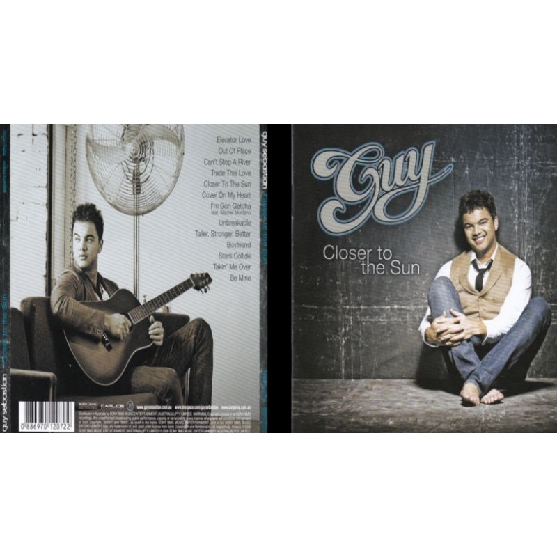 Guy sebastian cd album closer to the sun 2006
