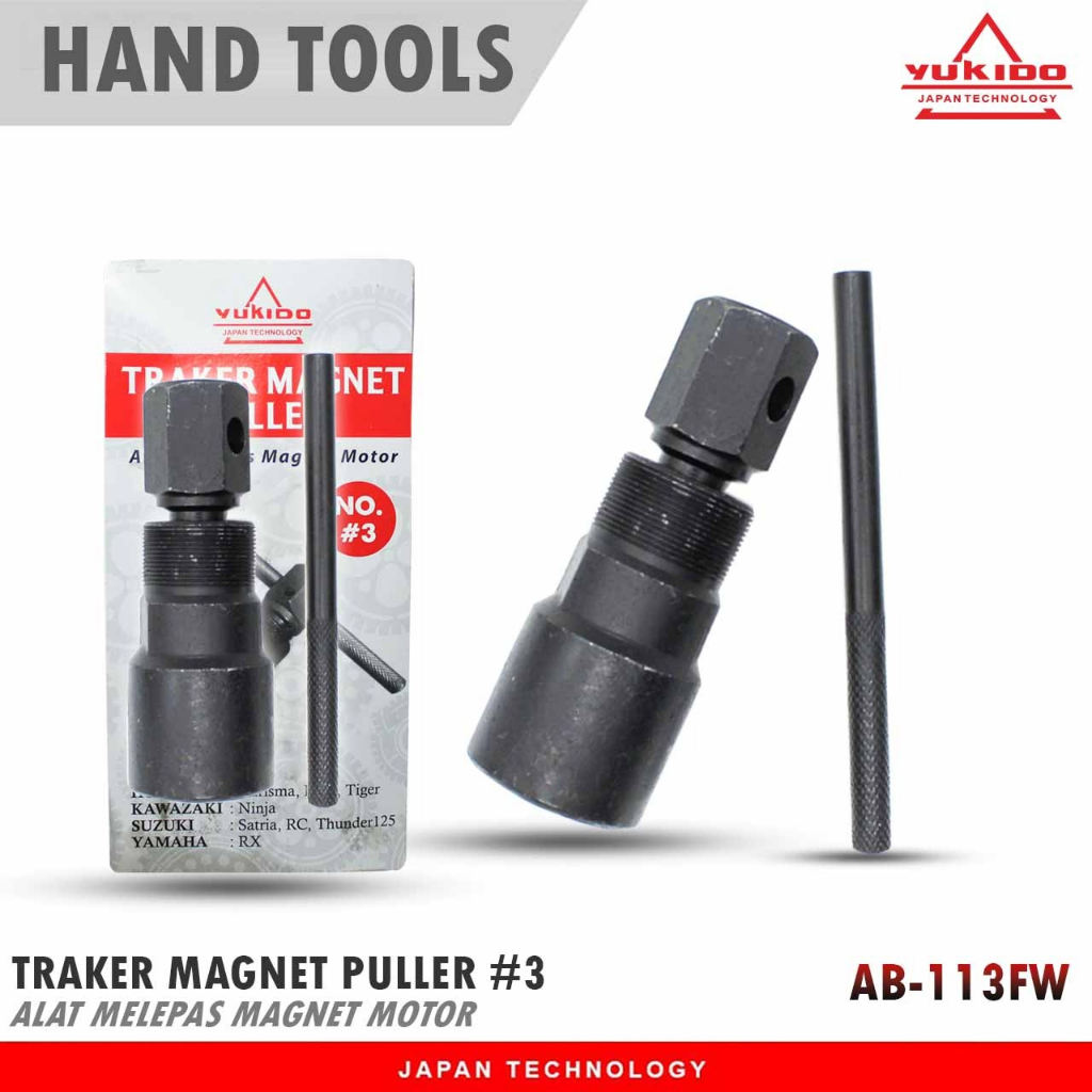 Treker Magnet No 3 No #3 Alat Bengkel Motor Trecker Tracker Puller Buka Magnit YUKIDO TRECKER MAGNET PULLER NO 3-ALAT PEMBUKA MAGNET TERMURAH