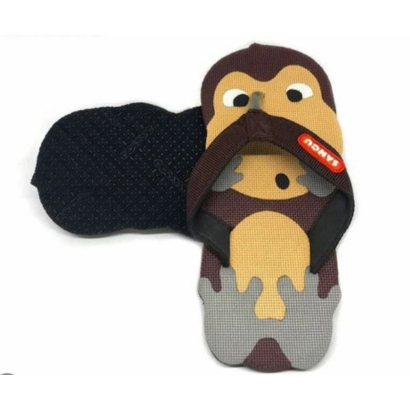 Sancu Sandal Anak Perempuan / Remaja Sandal Karakter Monyet