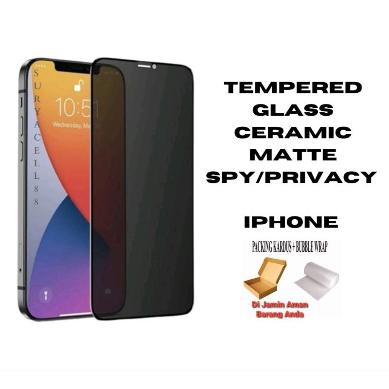 tempered glass anti spy privacy iphone 7plus 6plus 8plus 11pro max 12pro max 13pro max 14pro max 14plus anti gores kaca fullayar tidak bisa di lihat dari samping