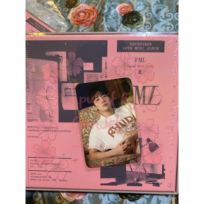 Album SEVENTEEN FML + Bene Wonwoo