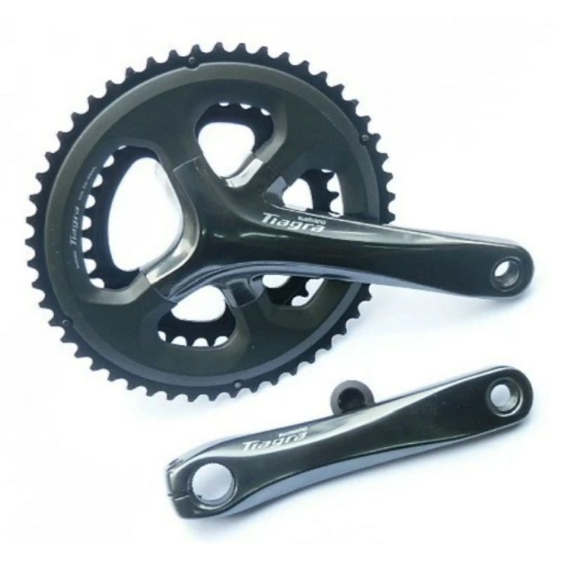 Crank shimano tiagra 4700 52/36t dan 50/34t original arm 170mm roadbike crank RB