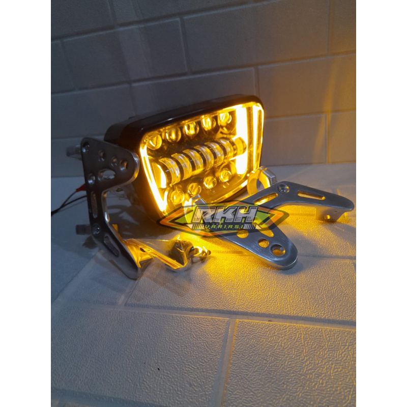 lampu daymaker rx king 16 mata / lampu daymaker rx king rxk rxs set kupingan copy b-pro