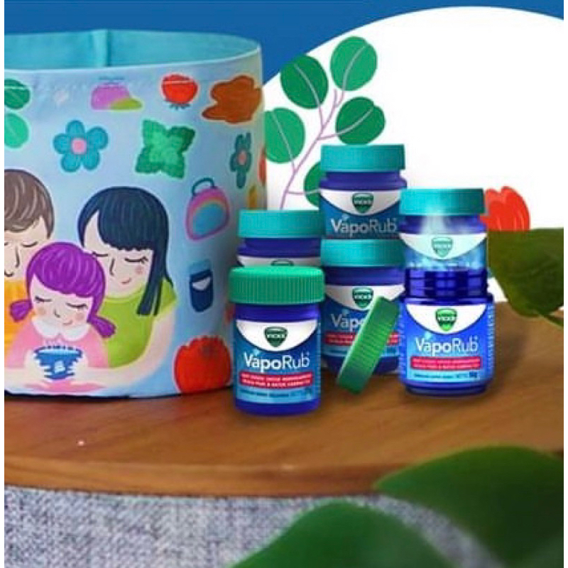 VICKS VAPORUB - 25 gr dan 50 gr balsam oles | bayi anak keluarga balsem batuk pilek kembung viks