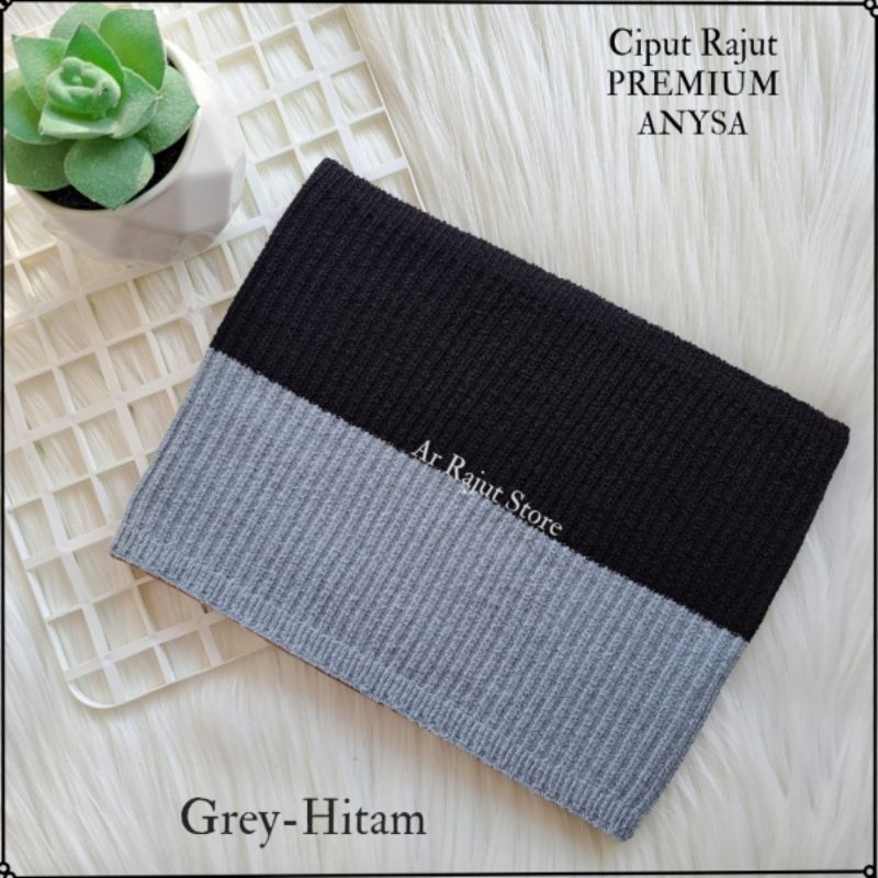 Inner Bandana Ciput Rajut Premium Anisa Microfiber/dalaman hijab two tone [PAKET HEMAT MURAH 10PCS]