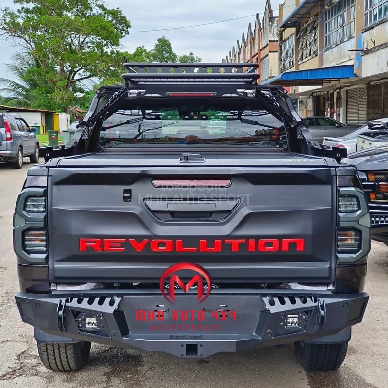 Bemper bumper belakang option all new triton