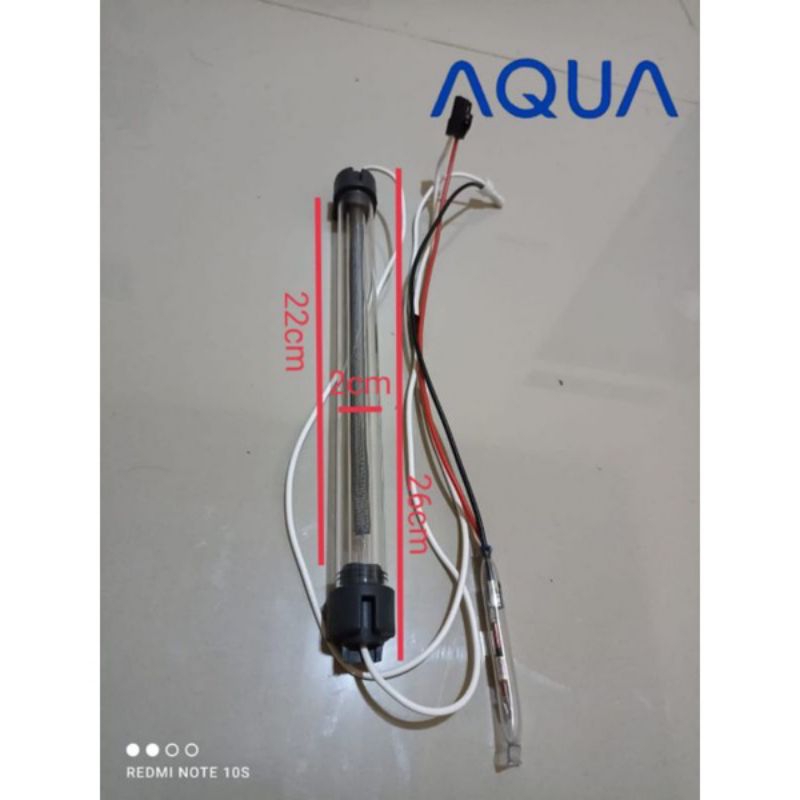heater kulkas Aqua 2 pintu original