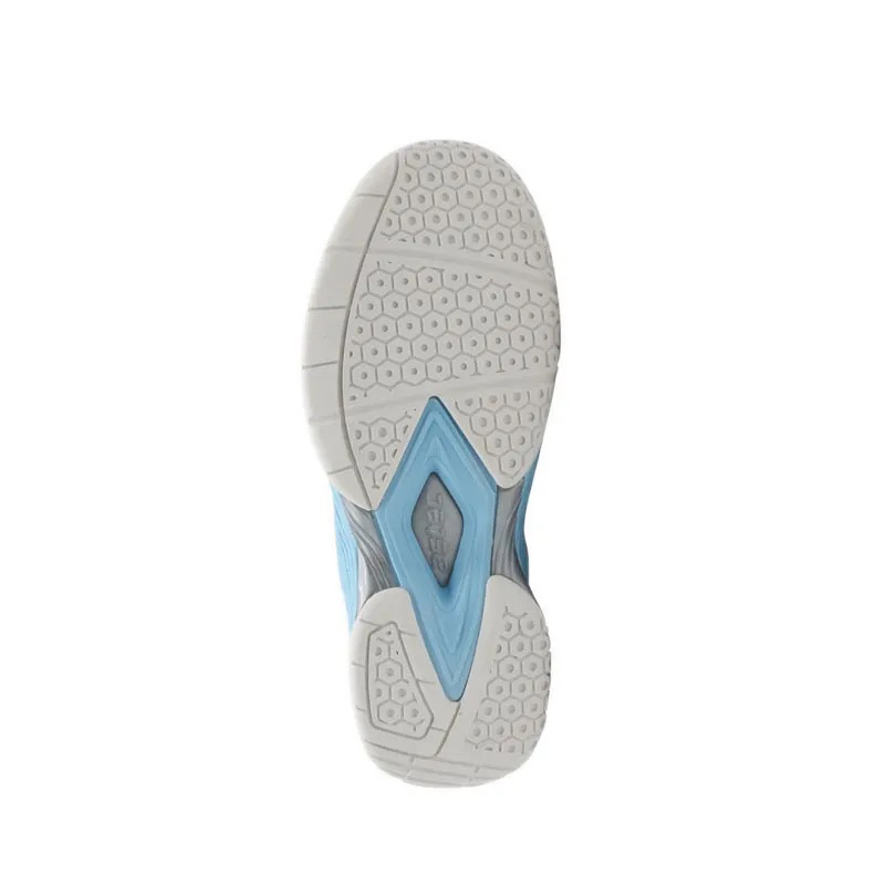 Astec Geri Women's Badminton Shoes- White/Blue