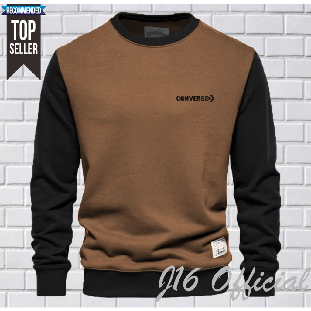 CREWNECK Jaket Distro Sweater Oblong Pria Wanita FLEECE TEBAL PREMIUM