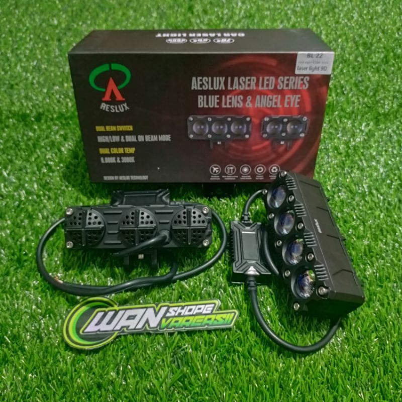 mini projie Projector 4mata aeslux demon ESY ice blue