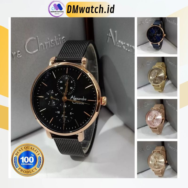 Jam Wanita Alexandre Christie AC2916 AC 2916 Original Garansi Resmi Alexander Christie 1 Tahun