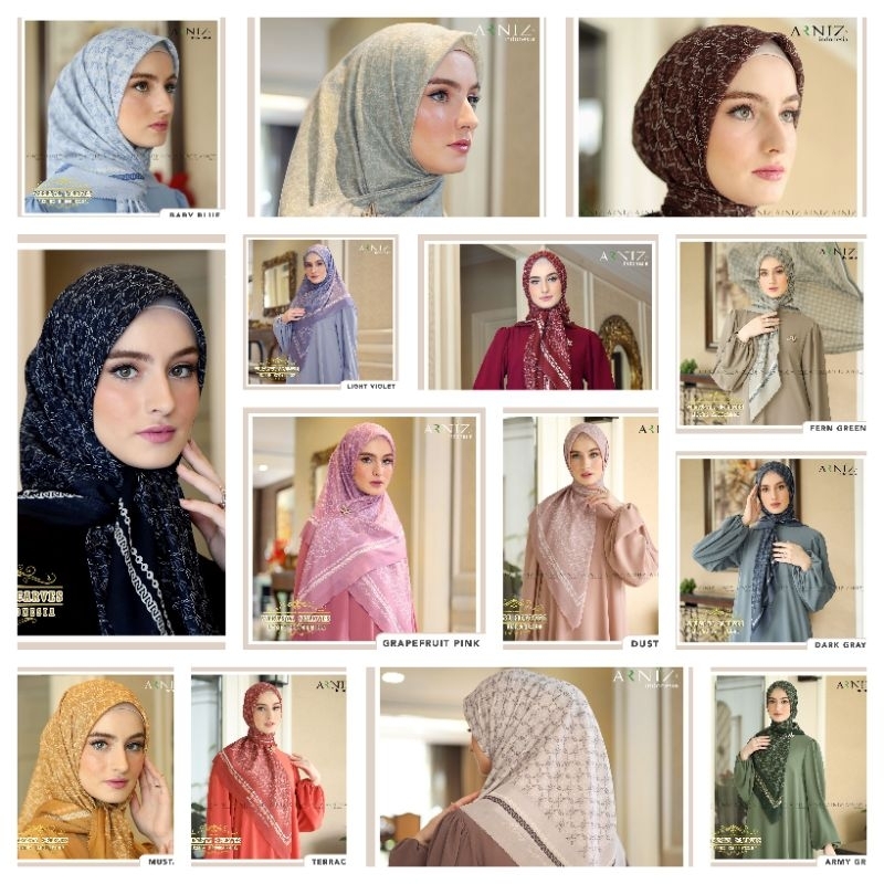VARAYA SCARVES BY ARNIZ COLLECTION(READY HARGA PROMO)