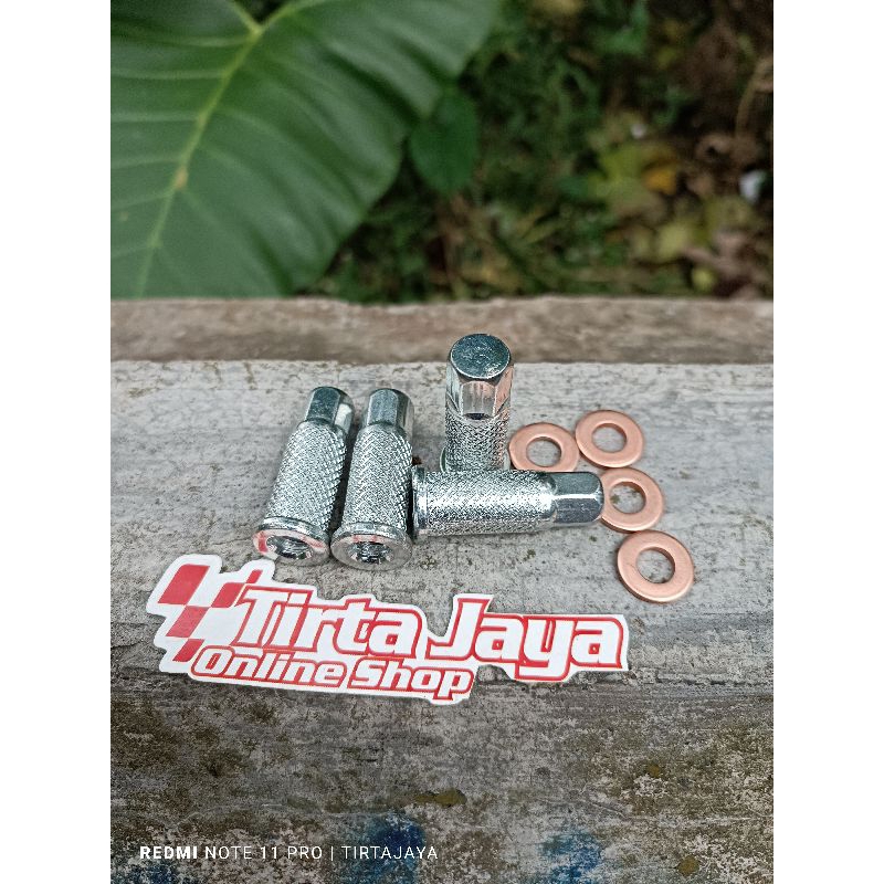 mur head nanas yamaha rxking force 1 fizr fiz universal mur kop baut ulir m8x1.25 kunci 12