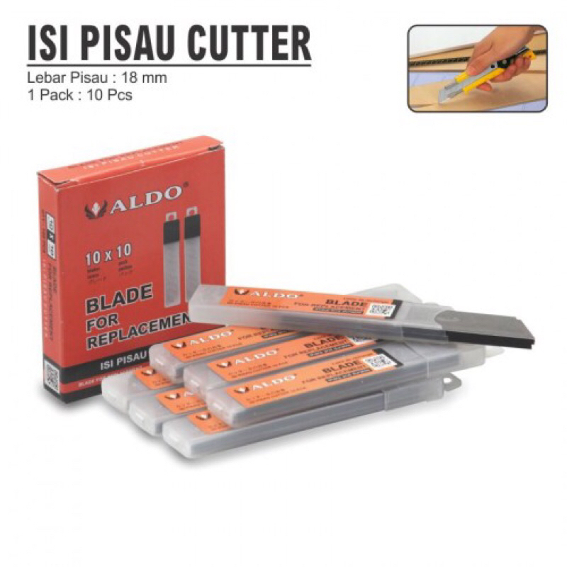 

Aldo Isi Pisau Cutter