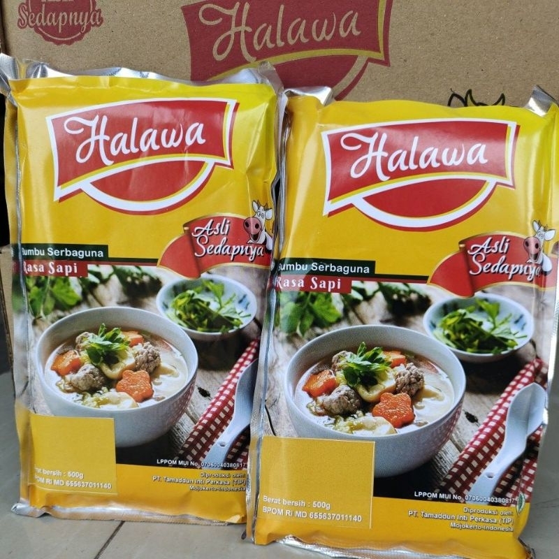 DISTRIBUTOR HALAWA bumbu masak 500 gram