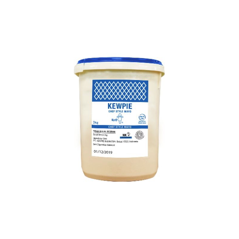 0KEWPIE Mayo Chef Style Mayo 3 Kg | Mayonnaise