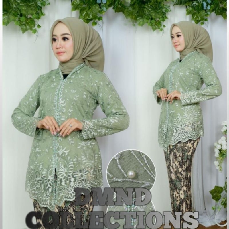 SET KEBAYA ENCIM PAYET/KEBAYA TILE MUTIARA/KEBAYA MODERN/KEBAYA ACARA