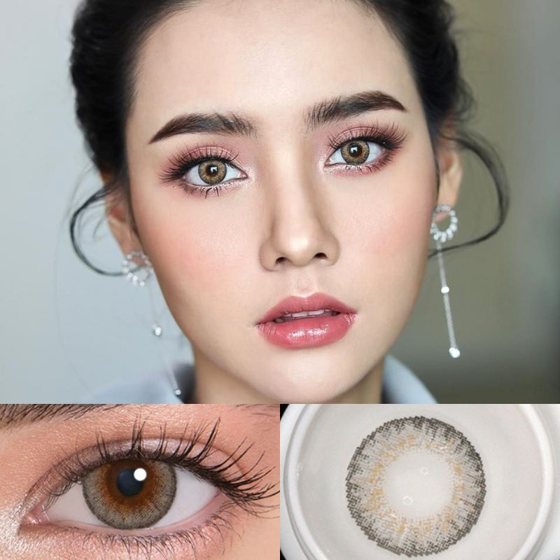 [✅COD] MYSTICEYES SOFTLENS STAR ORBIT SERIES CZRAMEL STONE COLORED LENSES 14.5mm LENSA KONTAK WARNA