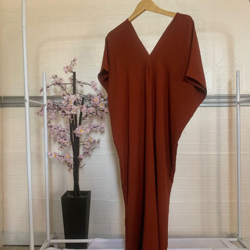 Long Dress Square Cringkle Airflow premium