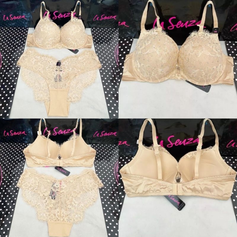 La Senza Beyond Sexy Bra Push Up Gel Level 3 Rose Gold 34C 36C 36D 11196831