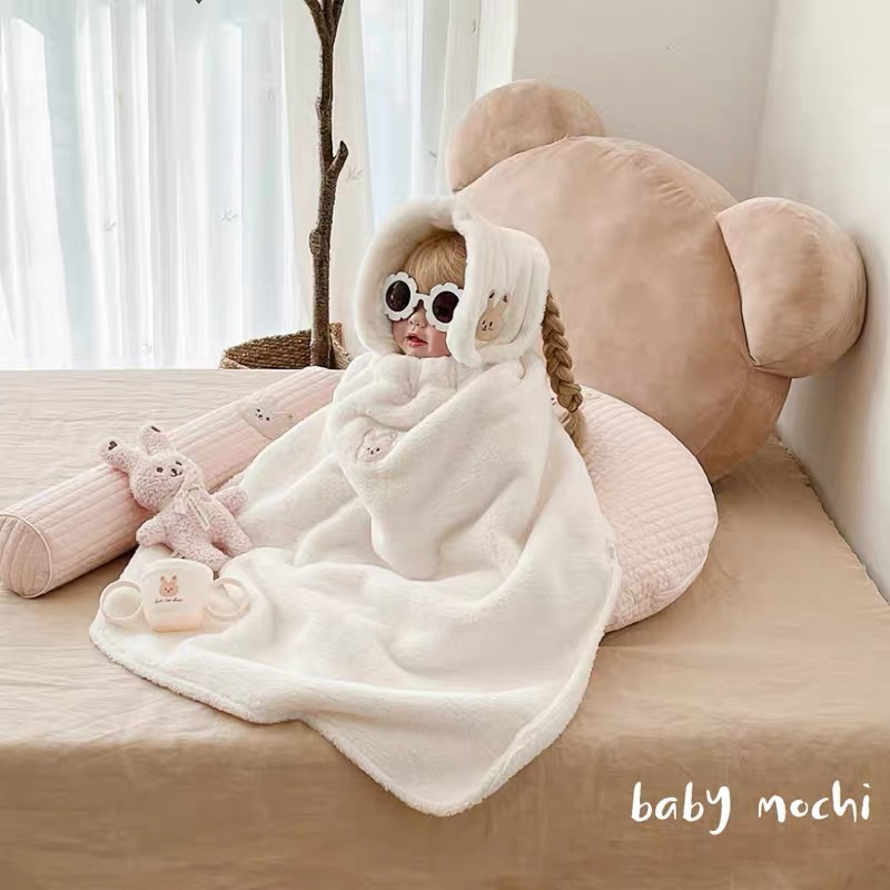 Handuk Bayi Travel/Selimut Bayi Bahan Halus/Kimono Bayi Halus