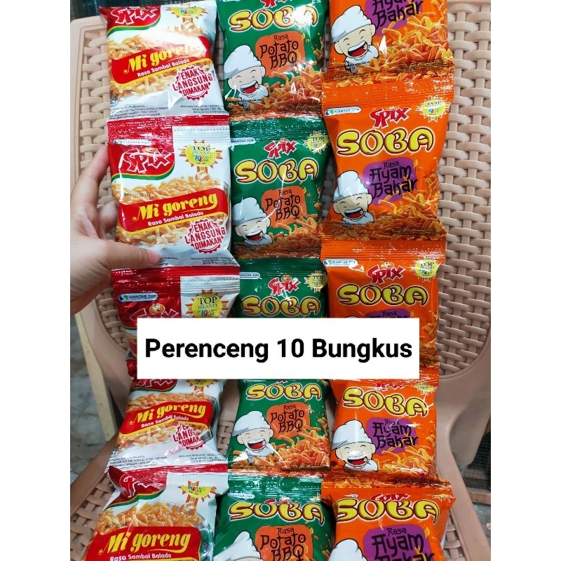 

Spix Soba Mie 16gr x 10 Bungkus