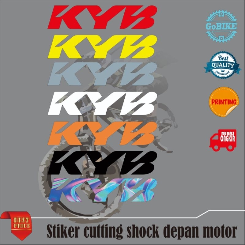 

stiker cutting shock depan motor matic bebek sport