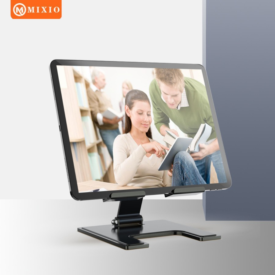 MIXIO ZM07 - Tablet Stand Foldable Adjustable Holder Aluminium Meja