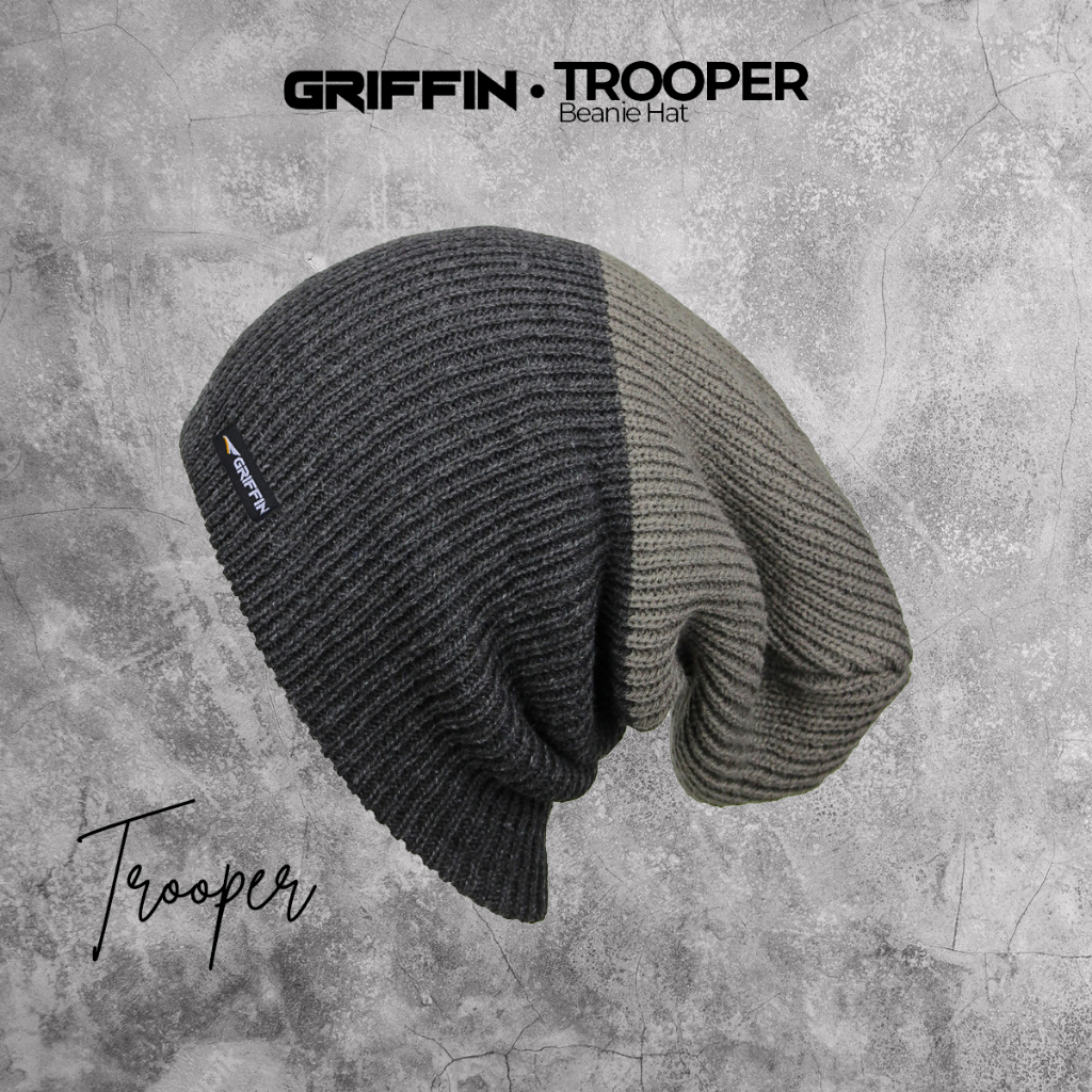 Kupluk Camping Outdoor Rajut Pria Trooper by Griffin