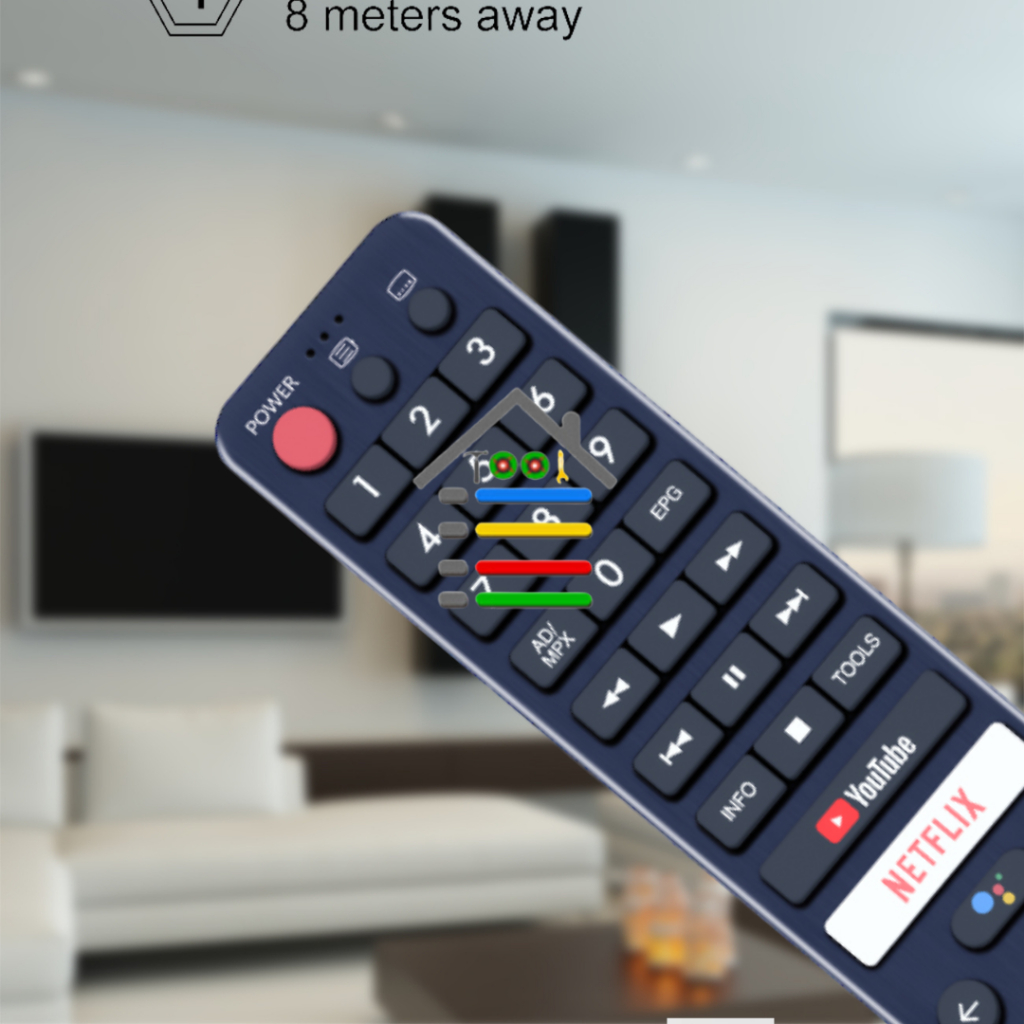 REMOTE TV SHARP ANDROID SMART TV 602TV