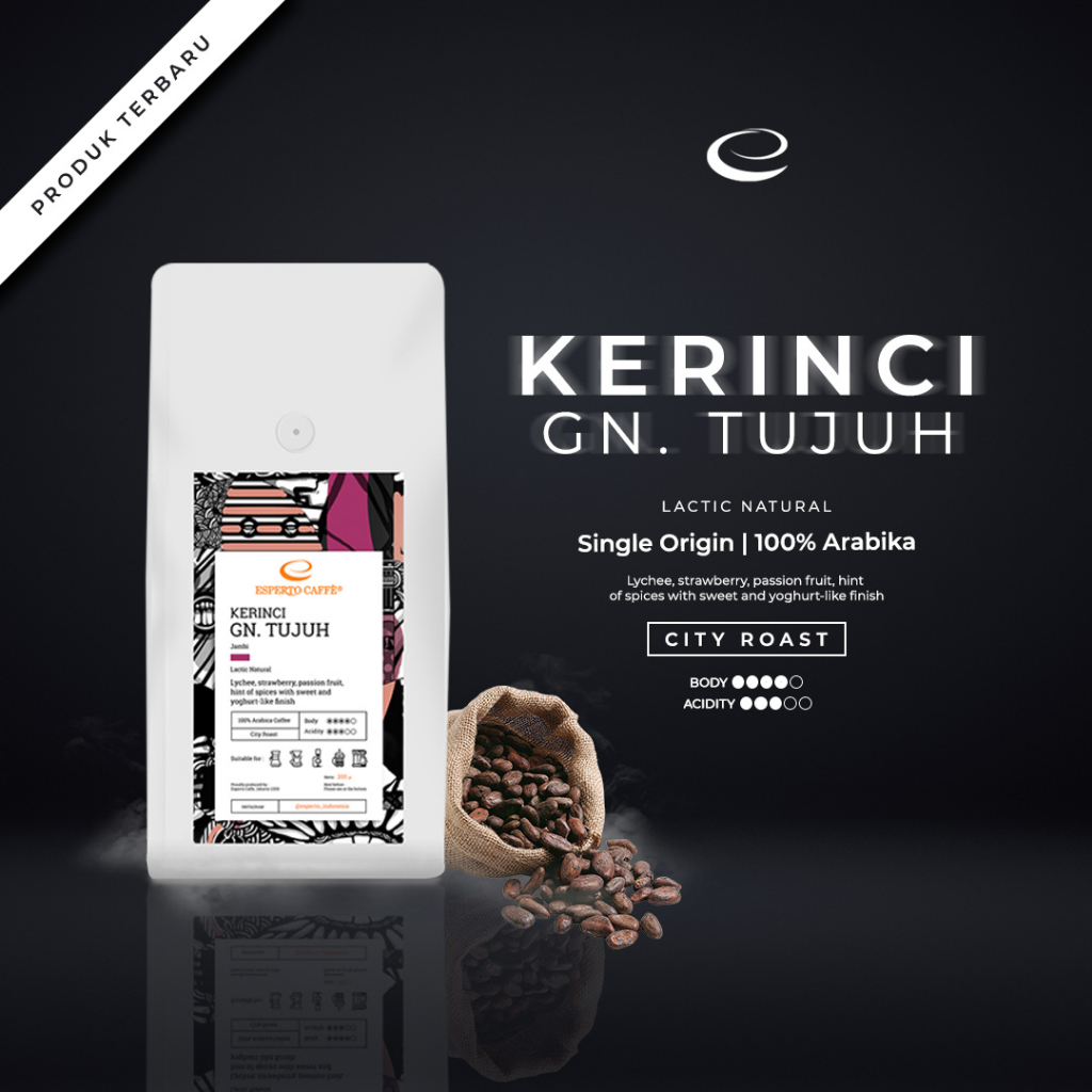 

ESPERTO SINGLE ORIGIN KERINCI GUNUNG TUJUH - JAMBI